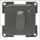 CBE Single Switch With LED light dark grey