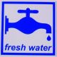 Fresh Water Sticker 37116