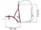Fiamma F45 Adapter Kit For Transit Custom QQ108228LA